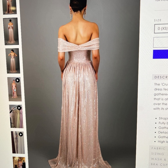 Studio Minc Champagne Crush Gown - Picture 5 of 9